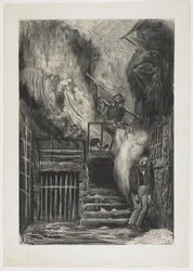 Straße der alten Laterne (Tod von Gérard de Nerval), 1855